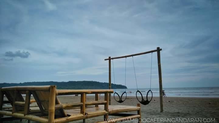 Hotel Bamboo House Pangandaran Exteriér fotografie